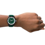 ARMANI EXCHANGE AX2522 GREEN SILICONE STRAP MEN WATCH
