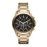 ARMANI EXCHANGE CHRONOGRAPH GOLD STAINLESS STEEL AX2611 MEN'S WATCH - H2 Hub Watches