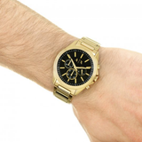 ARMANI EXCHANGE CHRONOGRAPH GOLD STAINLESS STEEL AX2611 MEN'S WATCH