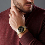 ARMANI EXCHANGE CHRONOGRAPH GOLD STAINLESS STEEL AX2611 MEN'S WATCH