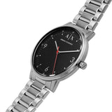 ARMANI EXCHANGE AX2737 BLACK DIAL STAINLESS STEEL MEN WATCH