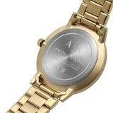 Armani Exchange Black Dial Gold Stainless Steel Strap Men Watch AX2747