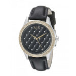 ARMANI EXCHANGE LADY HAMPTON ANALOG QUARTZ TWO TONE STAINLESS STEEL AX5246 LEATHER STRAP WOMEN'S WATCH - H2 Hub Watches
