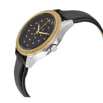 ARMANI EXCHANGE LADY HAMPTON ANALOG QUARTZ TWO TONE STAINLESS STEEL AX5246 LEATHER STRAP WOMEN'S WATCH - H2 Hub Watches