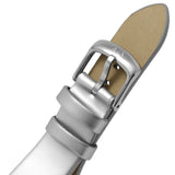 Armani Exchange Silver Leather Strap Women Watch AX5270