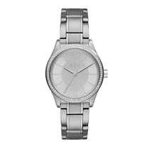 ARMANI EXCHANGE SILVER STAINLESS STEEL AX5440 WOMEN'S WATCH - H2 Hub Watches