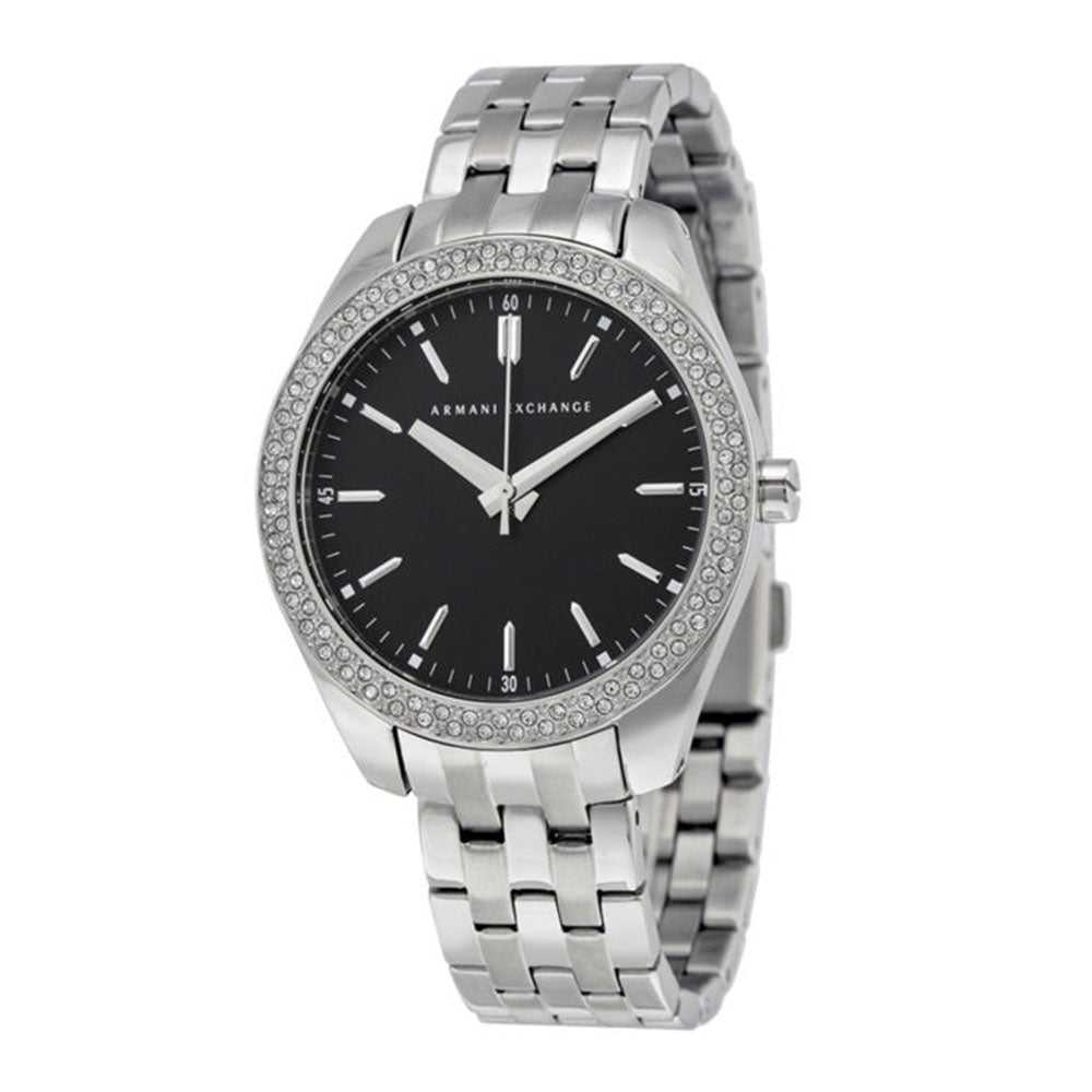 ARMANI EXCHANGE SILVER STAINLESS STEEL AX5509 WOMEN'S WATCH - H2 Hub Watches