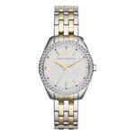 ARMANI EXCHANGE ANALOG QUARTZ TWO TONE STAINLESS STEEL AX5519 WOMEN'S WATCH - H2 Hub Watches