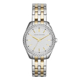ARMANI EXCHANGE ANALOG QUARTZ TWO TONE STAINLESS STEEL AX5519 WOMEN'S WATCH - H2 Hub Watches
