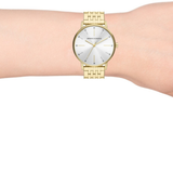 ARMANI EXCHANGE LOLA GOLD STAINLESS STEEL AX5579 WOMEN'S WATCH