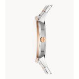 ARMANI EXCHANGE THREE-HAND TWO-TONE STAINLESS STEEL AX5580 WOMEN WATCH