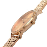 Armani Exchange Rose Gold Stainless Steel Strap Women Watch AX5581