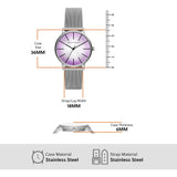 Armani Exchange Silver Stainless Steel Women Watch AX5582