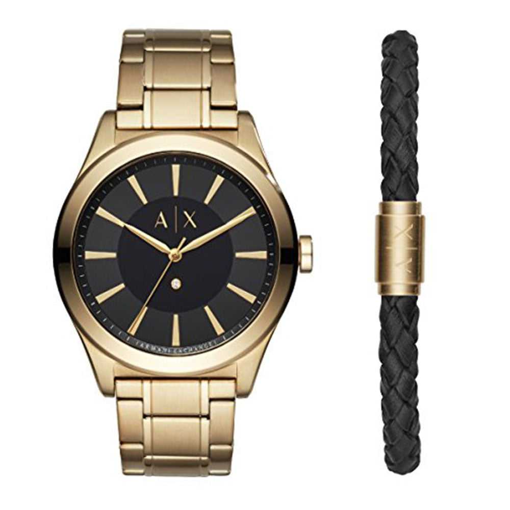 ARMANI EXCHANGE ANALOG QUARTZ ROSE GOLD STAINLESS STEEL AX7104 WOMEN'S WATCH - H2 Hub Watches