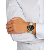 ARMANI EXCHANGE DREXLER DIGITAL GOLD STAINLESS STEEL AXT1008 HYBRID WATCH