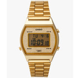 CASIO B640WGG-9DF-P VINTAGE SERIES DIGITAL GOLD DIAL UNISEX WATCH