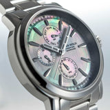 ARIES GOLD SILVER STAINLESS STEEL B 7302 S-MOP WOMEN'S WATCH - H2 Hub Watches