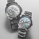 ARIES GOLD SILVER STAINLESS STEEL B 7302 S-MOP WOMEN'S WATCH - H2 Hub Watches