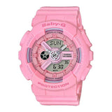 CASIO BABY-G BA-110-4A1DR DIGITAL QUARTZ PINK RESIN WOMEN'S WATCH