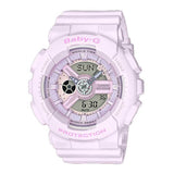 CASIO BABY-G BA-110-4A2DR-P DIGITAL QUARTZ PINK RESIN WOMEN'S WATCH