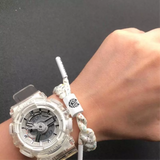 CASIO BABY-G BA-110CR-7ADR-P DIGITAL QUARTZ WHITE RESIN WOMEN'S WATCH
