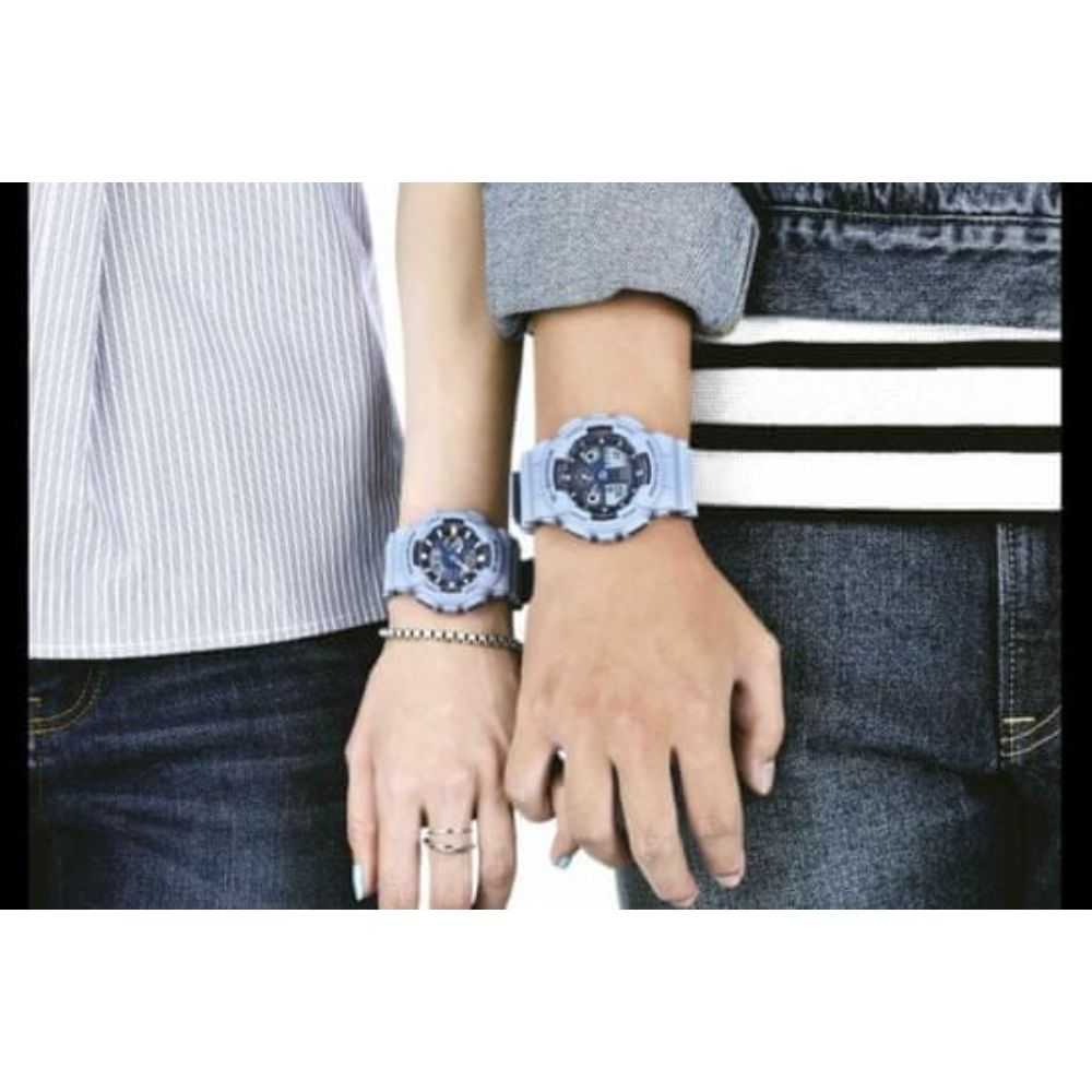 CASIO BABY-G BA-110DE-2A2DR DIGITAL QUARTZ BLUE RESIN WOMEN'S WATCH - H2 Hub Watches