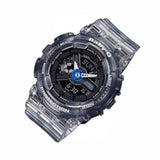 CASIO BABY-G BA-110JM-1ADR DIGITAL QUARTZ BLACK TRANSPARENT RESIN WOMEN'S WATCH - H2 Hub Watches