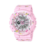 CASIO BABY-G BA-110LSB-4ADR-P PINK RESIN STRAP WOMEN WATCH