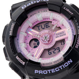 CASIO BABY-G BA-110PL-1ADR BLACK RESIN BAND WOMEN'S SPORTS WATCH