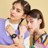 Casio Baby-G Digital-Analogue Black Resin Strap Women Watch BA-110XRG-1ADR