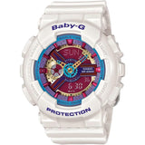 Casio Baby-G White Resin Strap Women Watch BA-112-7ADR-P
