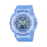CASIO BABY-G BA-130CV-2ADR BLUE RESIN STRAP WOMEN'S WATCH