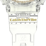 Casio Baby-G White Transparent Resin Strap Women Watch BA-130CVG-7ADR-P