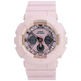 CASIO BABY-G BA-130WP-4ADR PINK RESIN STRAP WOMEN'S WATCH