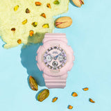 CASIO BABY-G BA-130WP-4ADR PINK RESIN STRAP WOMEN'S WATCH