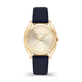 BCBGMAXAZRIA BAWLA2133803 BLUE LEATHER WOMEN'S WATCH