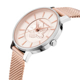 BCBGMAXAZRIA BAWLG2133104 ROSE GOLD MESH STRAP WOMEN'S WATCH