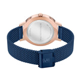 BCBGMAXAZRIA BAWLG2133105 BLUE MESH STRAP WOMEN'S WATCH