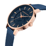 BCBGMAXAZRIA BAWLG2133105 BLUE MESH STRAP WOMEN'S WATCH