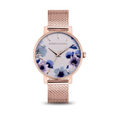 BCBGMAXAZRIA BAWLG2133203 ROSE GOLD MESH STRAP WOMEN'S WATCH