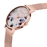 BCBGMAXAZRIA BAWLG2133203 ROSE GOLD MESH STRAP WOMEN'S WATCH