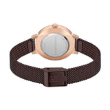 BCBGMAXAZRIA BAWLG2133402 BROWN MESH STRAP WOMEN'S WATCH
