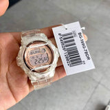 CASIO BABY-G BG-169G-7BDR-P DIGITAL TRANSPARENT RESIN WOMEN WATCH