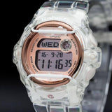 CASIO BABY-G BG-169G-7BDR-P DIGITAL TRANSPARENT RESIN WOMEN WATCH