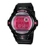 CASIO BABY-G BG-169R-1BDR DIGITAL QUARTZ BLACK RESIN WOMEN'S WATCH