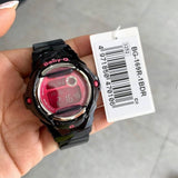 CASIO BABY-G BG-169R-1BDR DIGITAL QUARTZ BLACK RESIN WOMEN'S WATCH