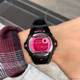 CASIO BABY-G BG-169R-1BDR DIGITAL QUARTZ BLACK RESIN WOMEN'S WATCH