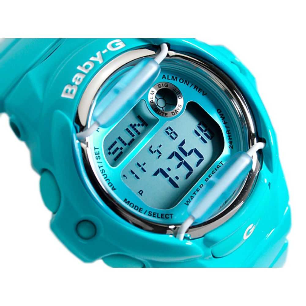 CASIO BABY-G BG-169R-2BDR DIGITAL QUARTZ BLUE RESIN WOMEN'S WATCH - H2 Hub Watches