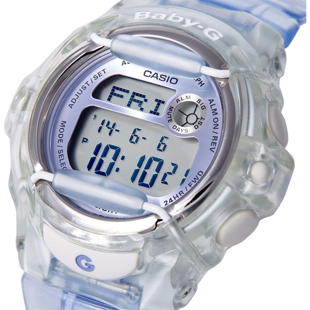 CASIO BABY-G BG-169R-6ER DIGITAL QUARTZ  PURPLE RESIN WOMEN'S WATCH - H2 Hub Watches