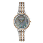 BCBGMAXAZRIA QUARTZ TWO TONE STAINLESS STEEL BG50665002 WOMEN'S WATCH - H2 Hub Watches